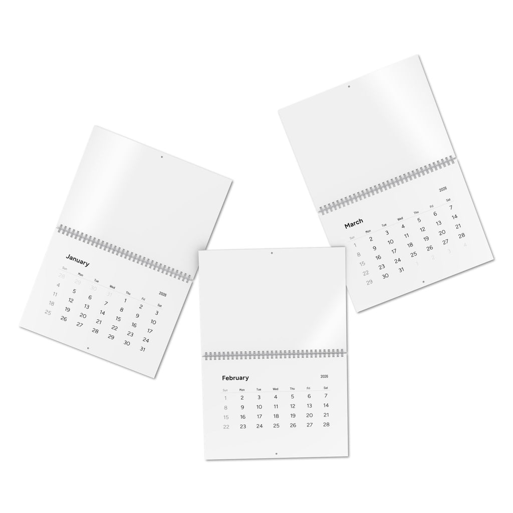 Curated Artwork 2026 Wall Calendar | Premium 250gsm, Gloss or Matte Finish