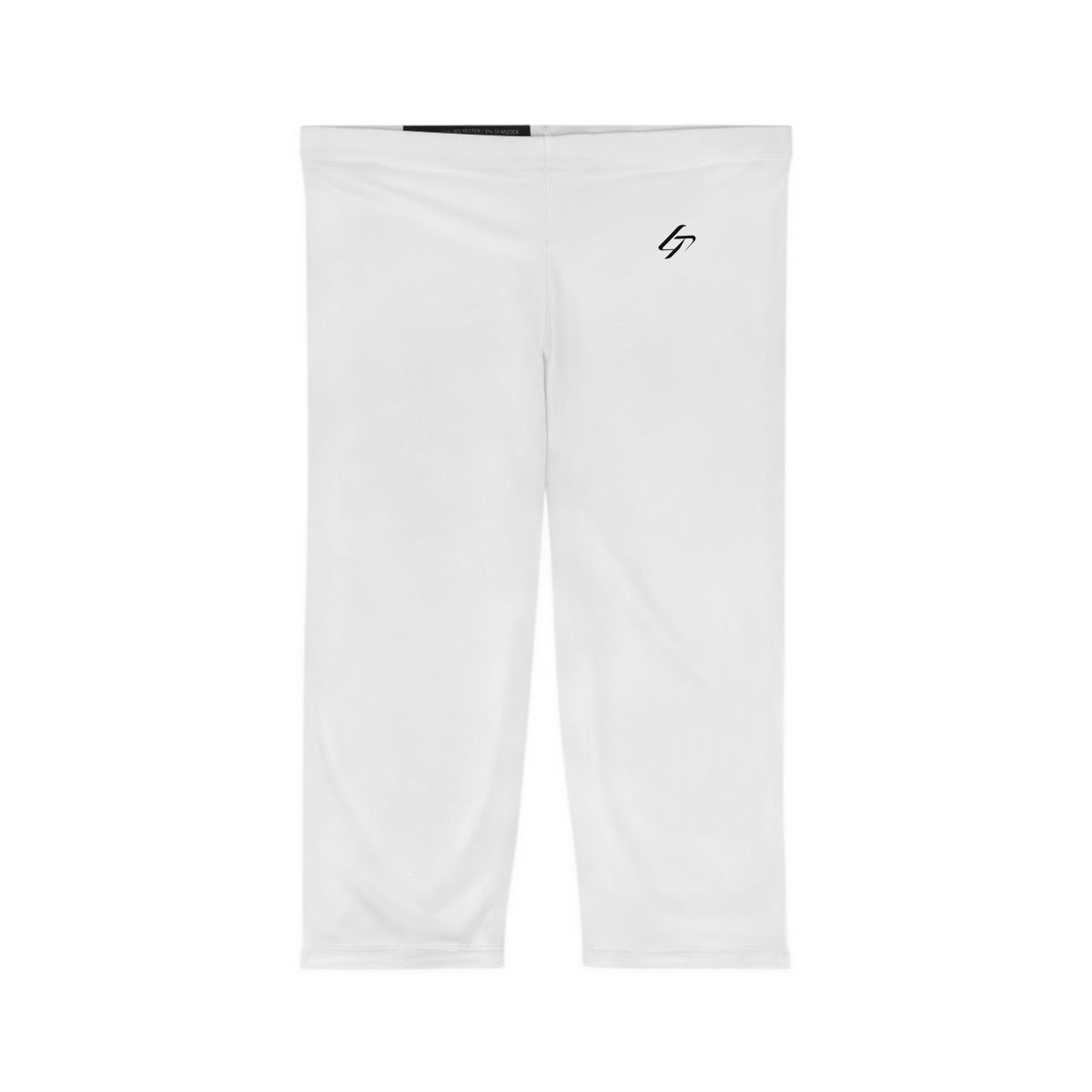 White Capri Leggings