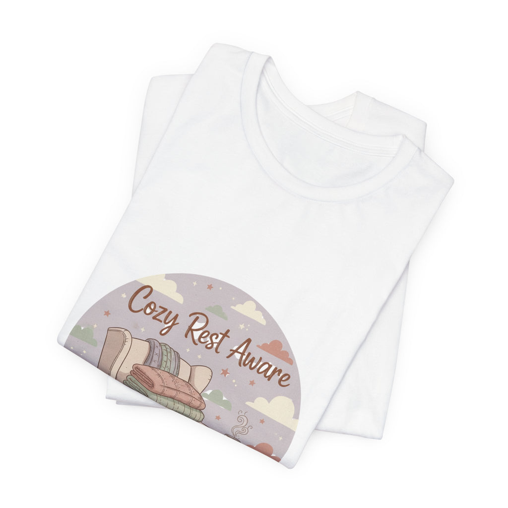 Cozy Rest Aware Tee | Sunday Reset, Rest Day Shirt