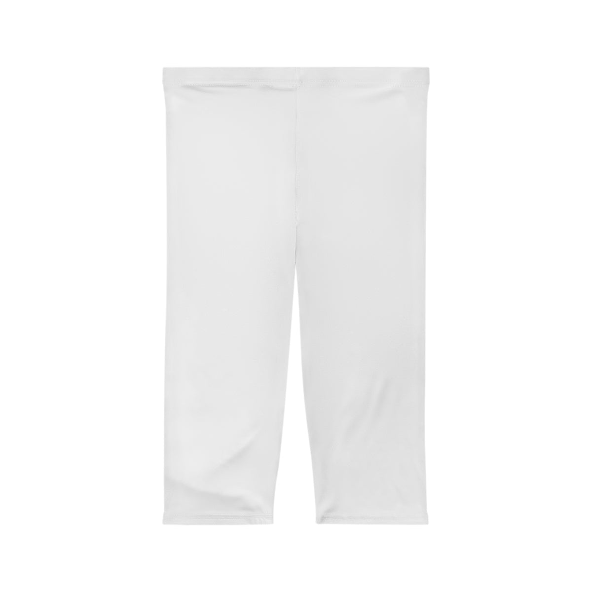 White Capri Leggings