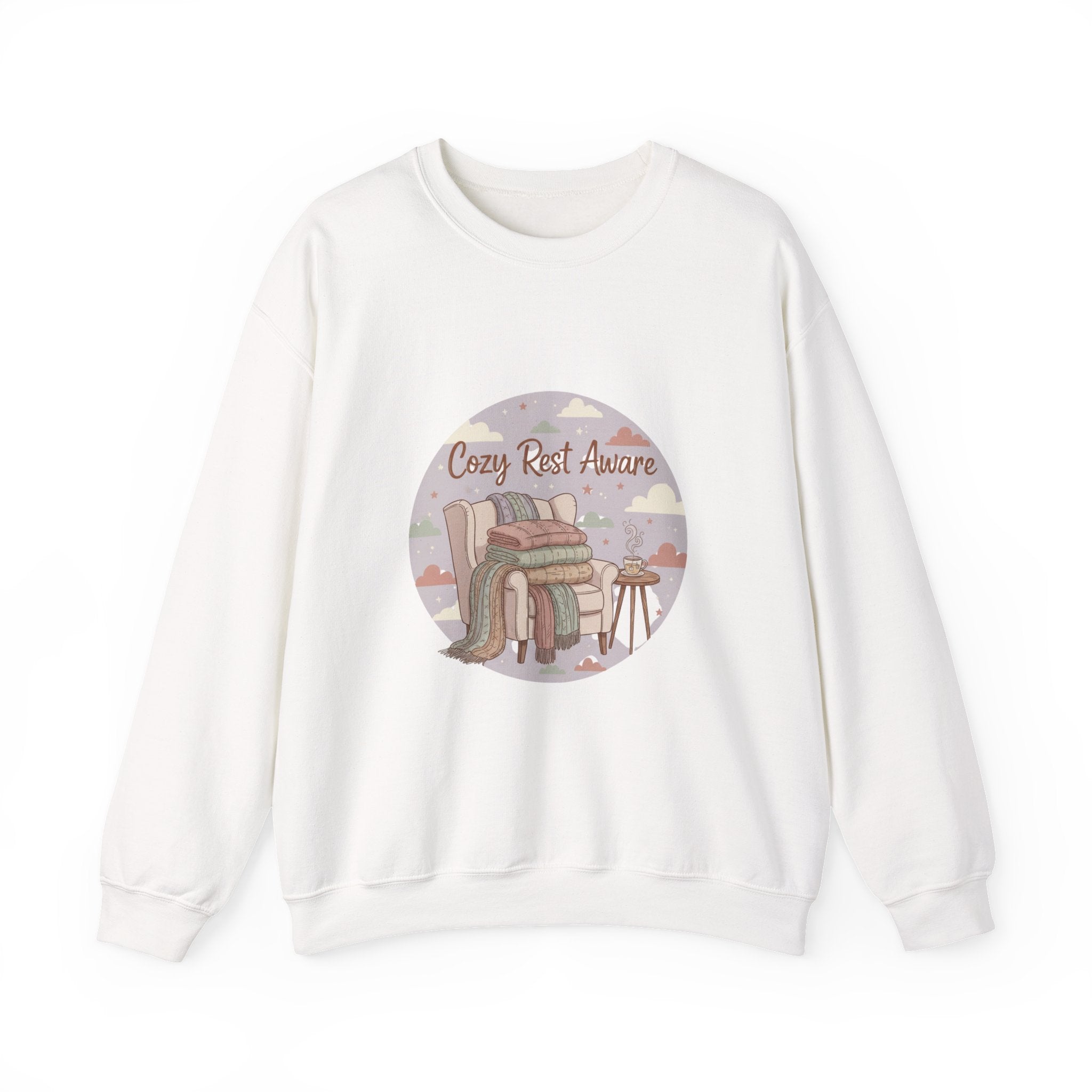 Cozy Rest Routine Sweatshirt | Sunday Reset, Rest Day Comfort