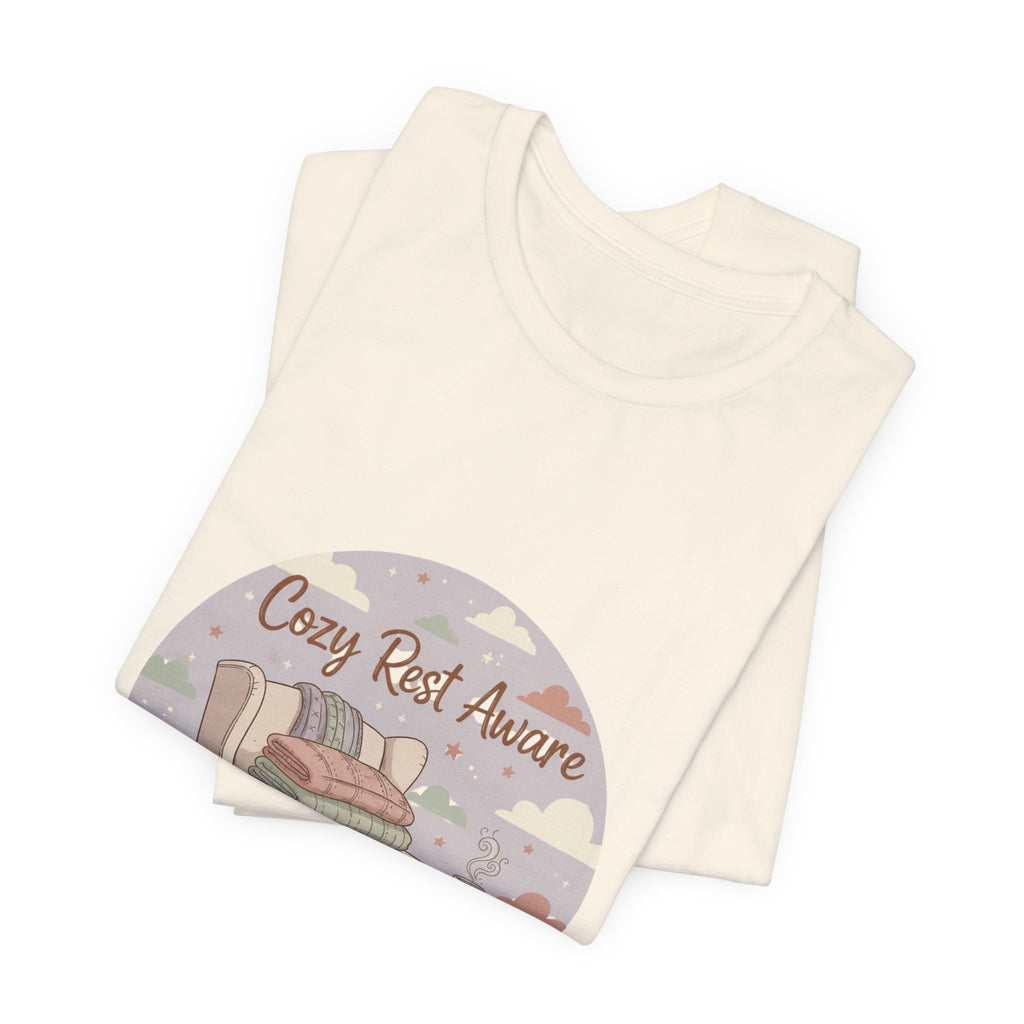 Cozy Rest Aware Tee | Sunday Reset, Rest Day Shirt