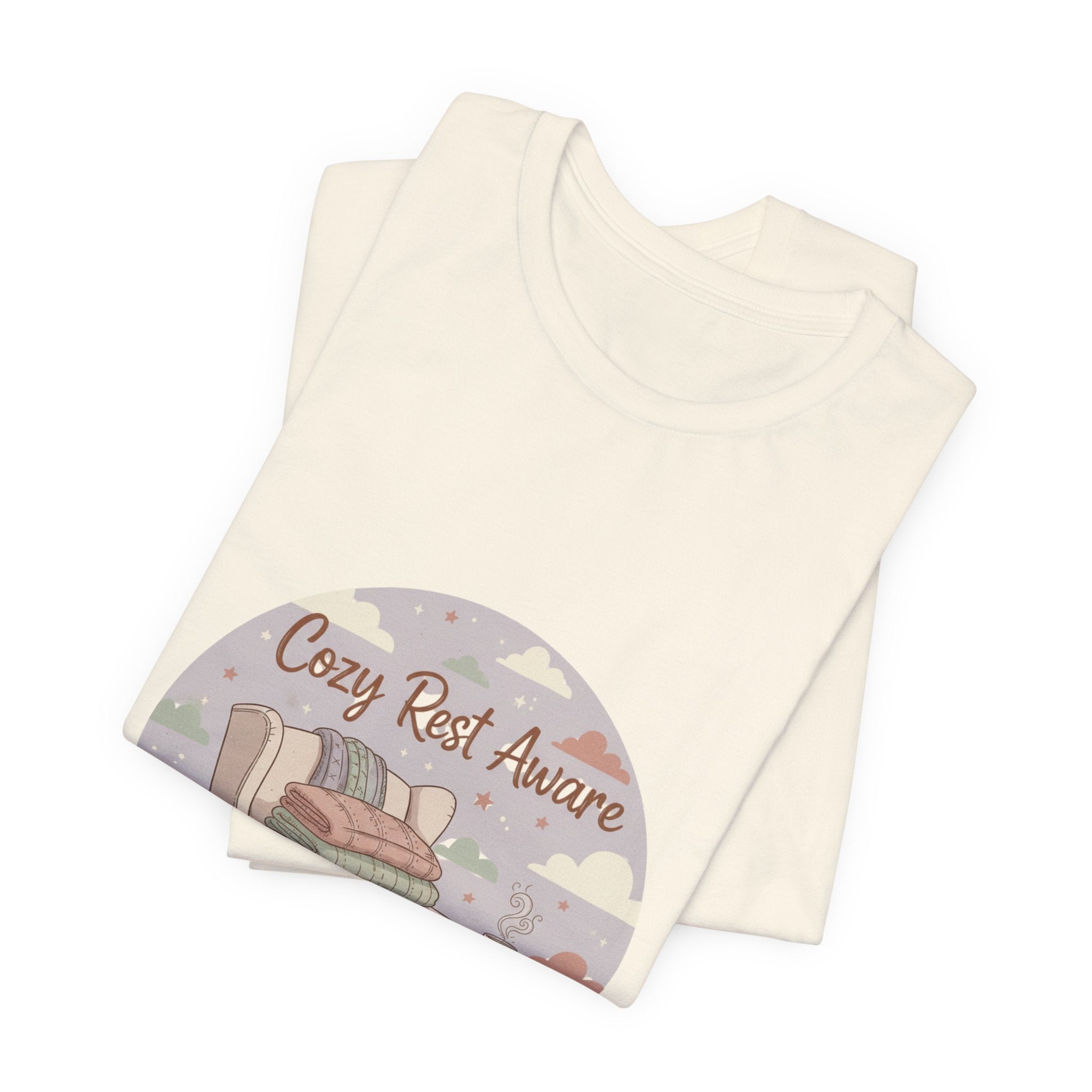 Cozy Rest Aware Tee | Sunday Reset, Rest Day Shirt