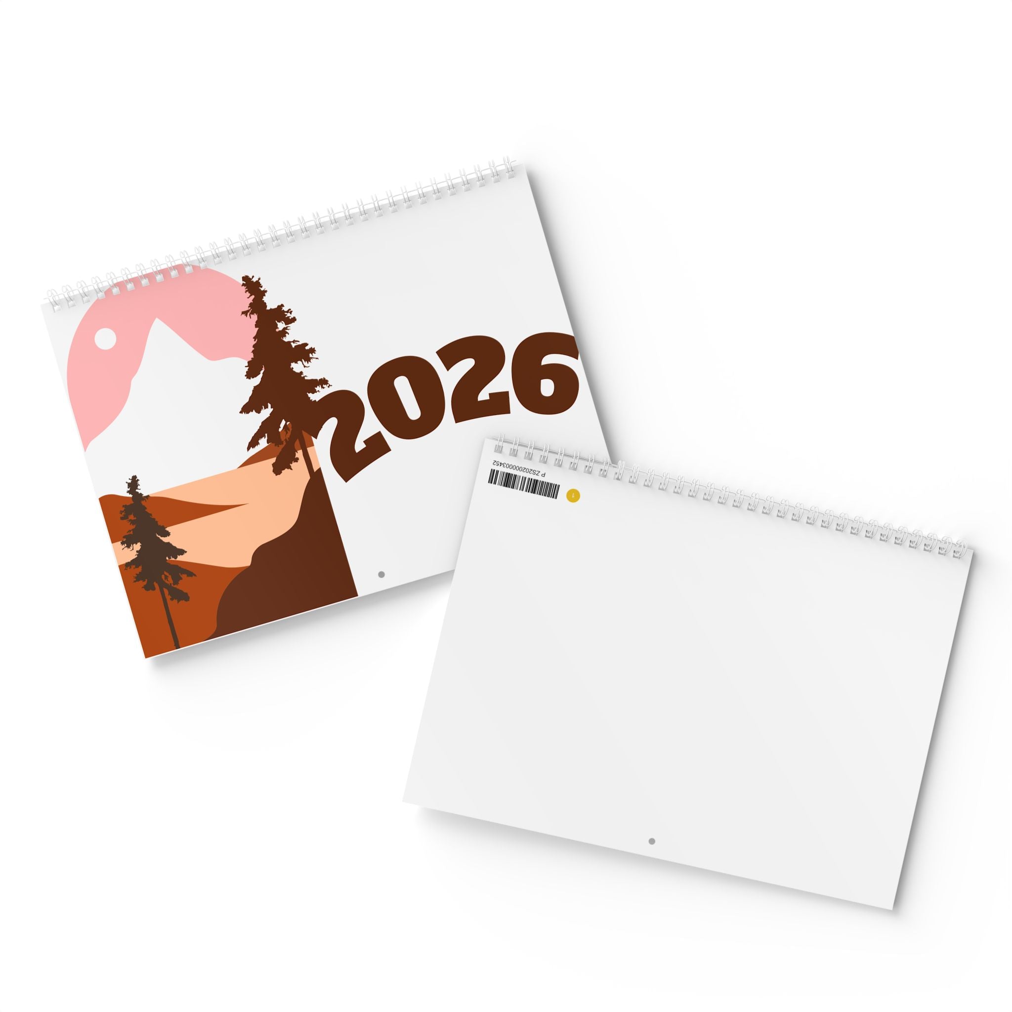 Curated Artwork 2026 Wall Calendar | Premium 250gsm, Gloss or Matte Finish