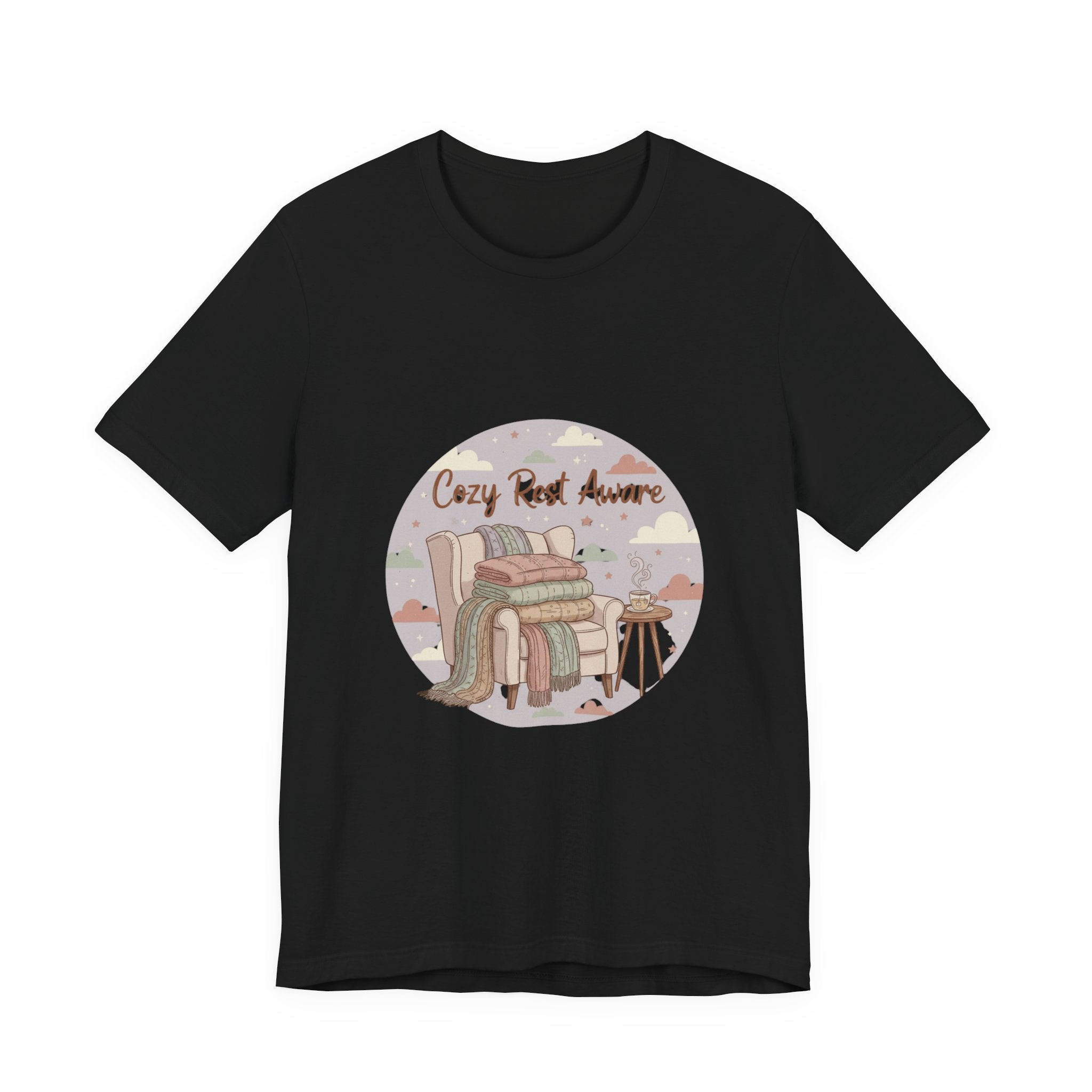 Cozy Rest Aware Tee | Sunday Reset, Rest Day Shirt