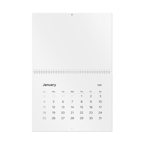 Curated Artwork 2026 Wall Calendar | Premium 250gsm, Gloss or Matte Finish