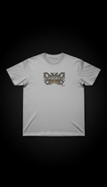 Pale Silver Collector’s Tee With Bronze Accent